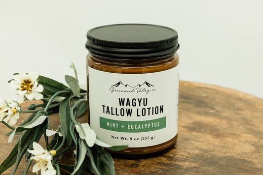 Mint + Eucalyptus Tallow Lotion