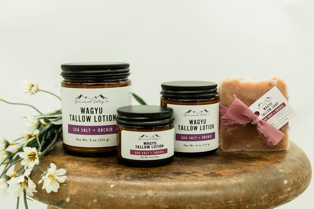 Sea Salt + Orchid Tallow Lotion