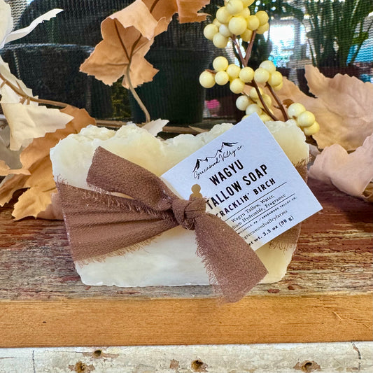 Cracklin' Birch Tallow Soap