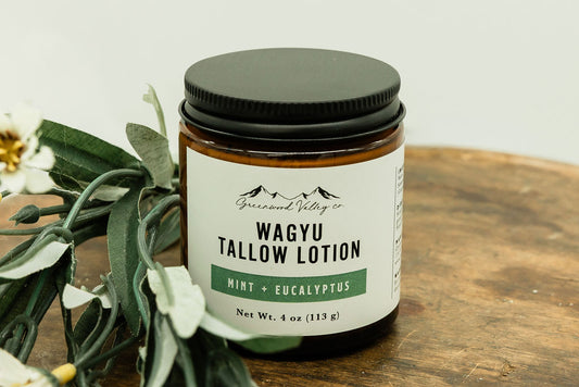 Mint + Eucalyptus Tallow Lotion