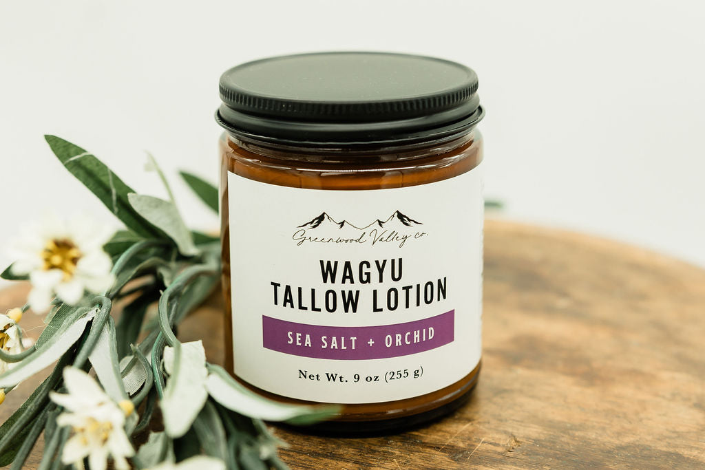 Sea Salt + Orchid Tallow Lotion