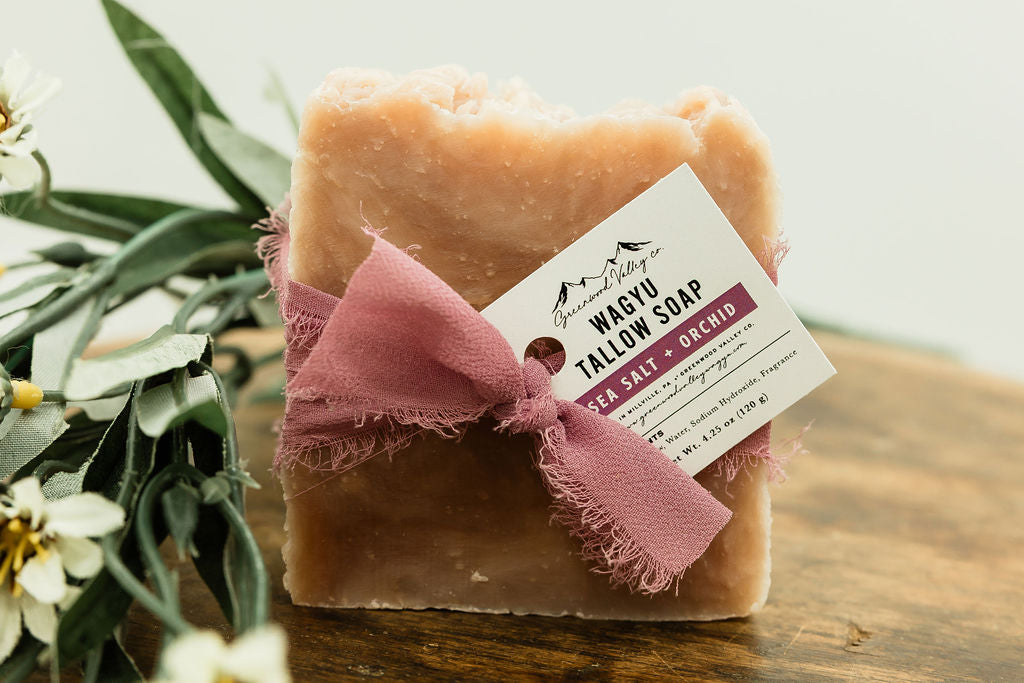 Sea Salt + Orchid Tallow Soap